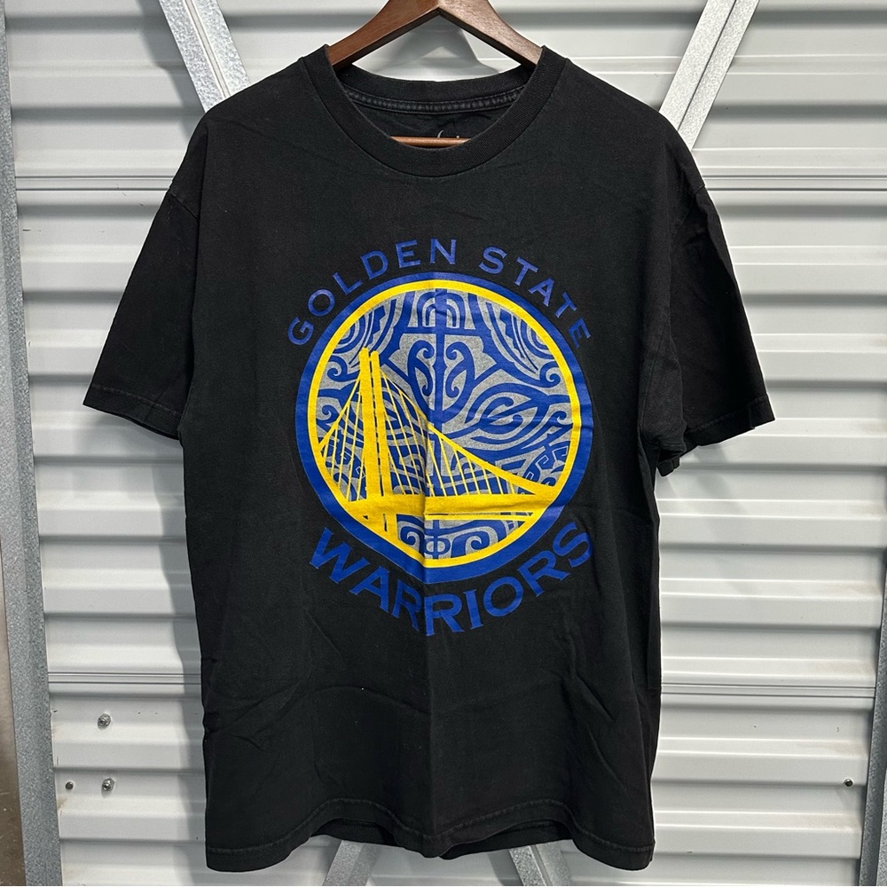 Golden State Warriors Black T-Shirt, size L